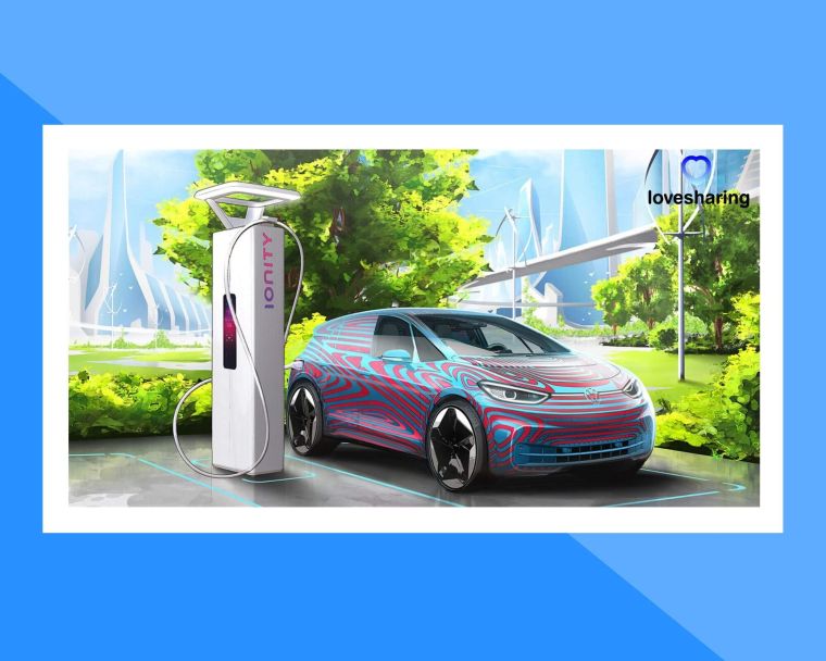 Puntos de carga de coches eléctricos: el plan de Volkswagen