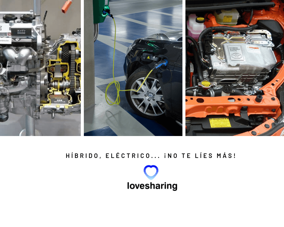 Diferencias Entre El Coche Híbrido Y Eléctrico - Lovesharing